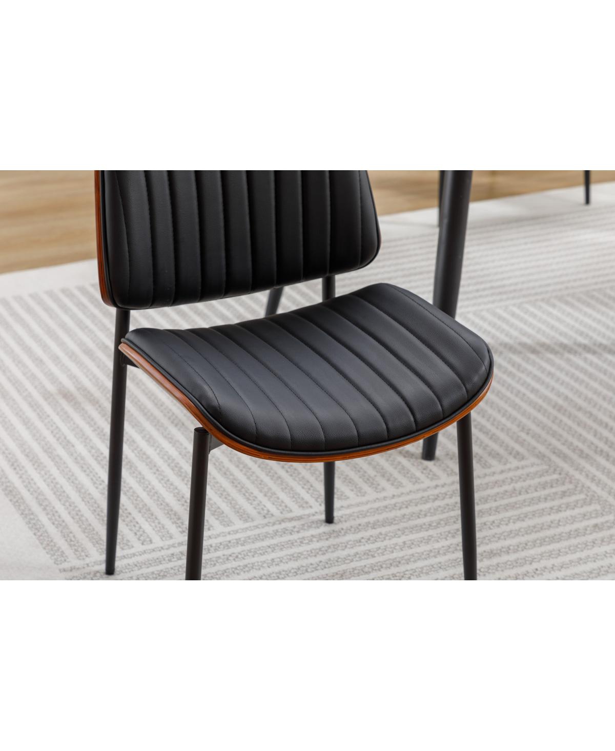 Set of 2 Mid Century Modern Dining Chairs