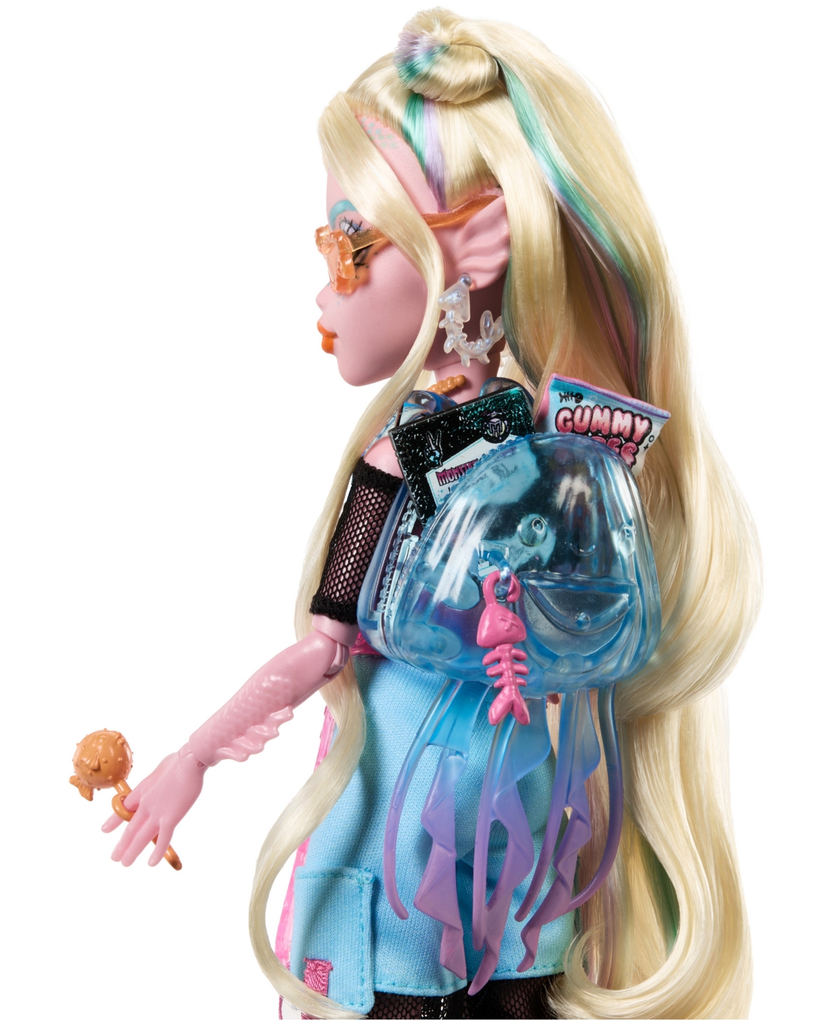 Shop Monster High Lagoona Blue Fashion Doll In Multi-color