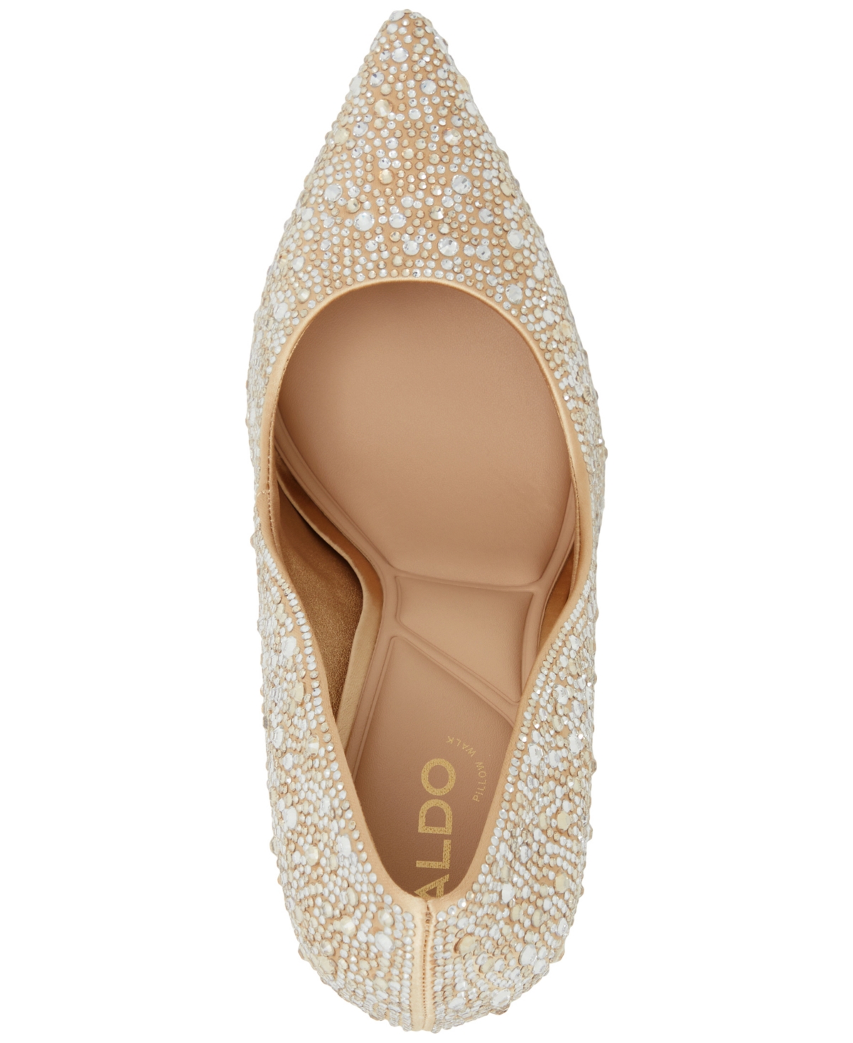 Shop Aldo Women's Stessy2.0 Slip On Pumps In Gold