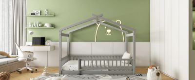 Streamdale Wood Bed Frame Kids Teens Girls Boys