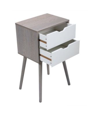 2-Drawer Bedside Tables (Set of 2)