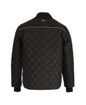 Big & Tall Insulated Diamond Quilted Jacket - Warm, Lightweight Coat for Cold Weather