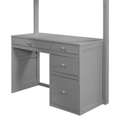 Streamdale Twin Size Loft Bed With Ladder, Shelves, And Desk