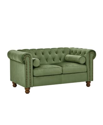 Velvet Love Seat Sofa