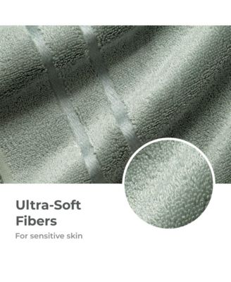 Washcloth | Onyx | 12"x12" | Turkish Cotton and Viscose Material Blend | Extra Smooth, Odor Resistant and Highly Absorbent