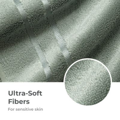 Hand Towel | Blue Lagoon | 16"x24" | Turkish Cotton & Viscose Material Blend | Extra Smooth, Odor Resistant and Highly Absorbent