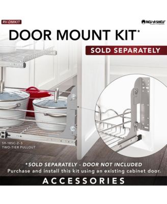 Kitchen Cabinet Pull Out Shelf Organizer, 21 x 22 In, 5WB2-2122CR-1