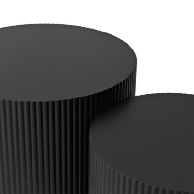 Wave Stripe Nesting Coffee Table Set