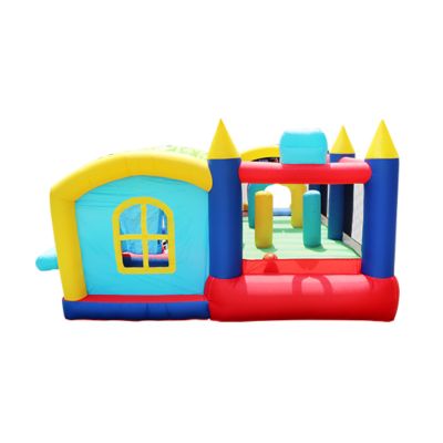 7-in-1 Inflatable Bouncy House with Ball Pit