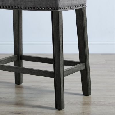 Streamdale  Furniture Saddle Seat Counter Stools (Set of 2)