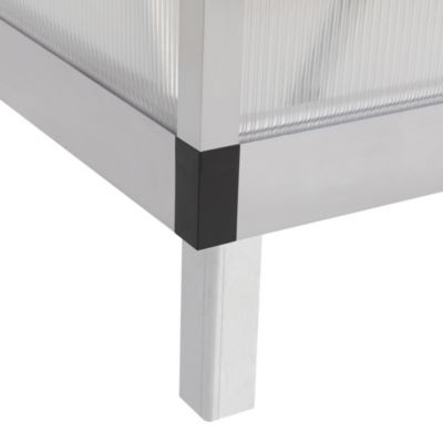 Greenhouse Aluminum, Polycarb, Vent, Door