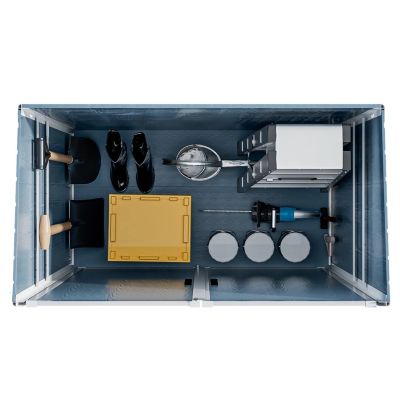 Durable, Spacious and Secure Outdoor Storage Shed with Lockable Doors