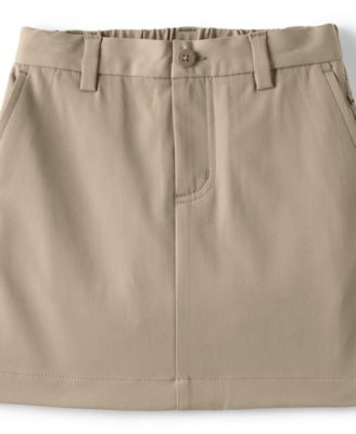 Big Girls Active Performance Chino Skort Top of the Knee