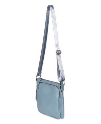 CROSSBODY BAG WITH FRONT ZIPPER POCKET