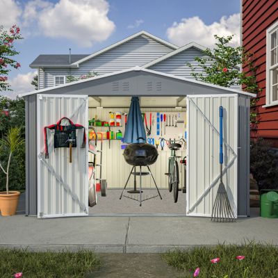 Galvanized Multi-Purpose Storage Shed