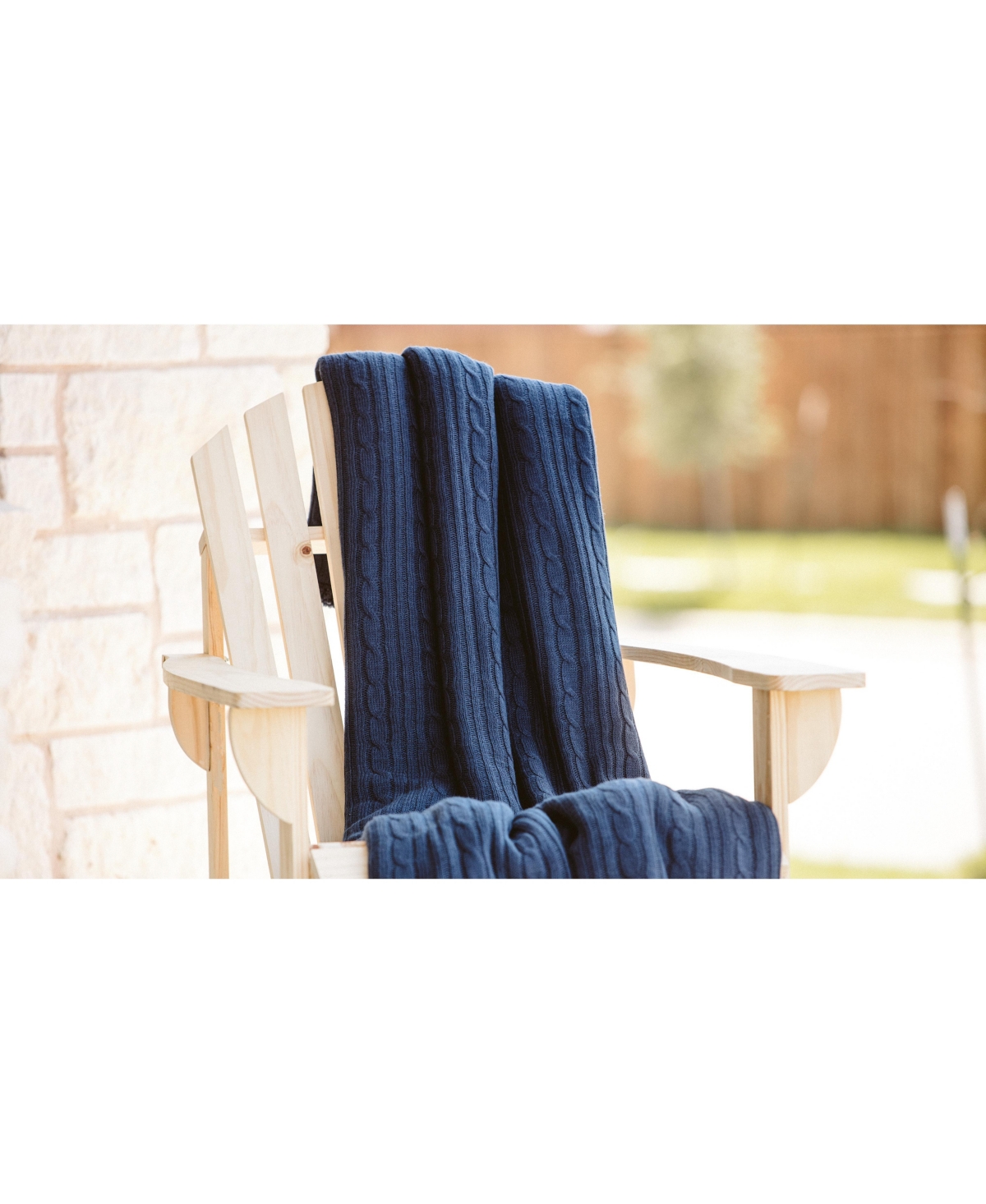 Chanasya Premium Cable Knit Blanket - Soft and Cozy Blanket with Plush Sherpa Side - 50