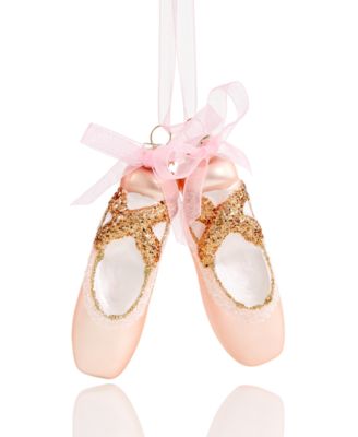 Holiday Lane - Ballet Ballerina Shoes Ornament Created For Macy's