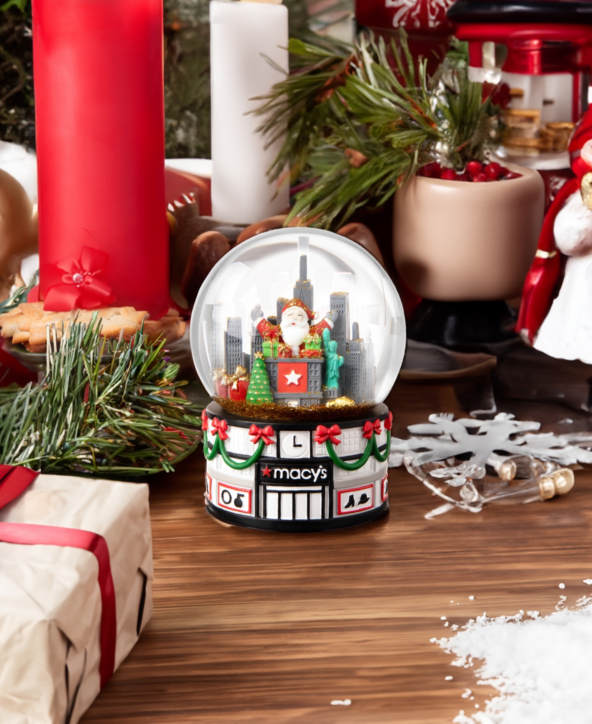 Godinger New York Snow Globe Large, Exclusively At Macy's In Clear