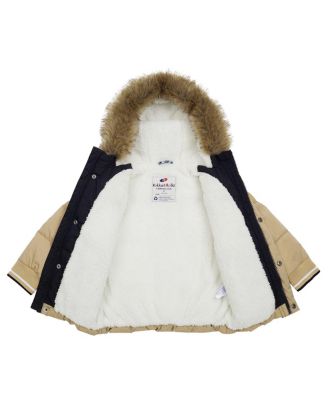 Toddler Boys Fleece Lined Puffer Jacket Coat 2T-5T