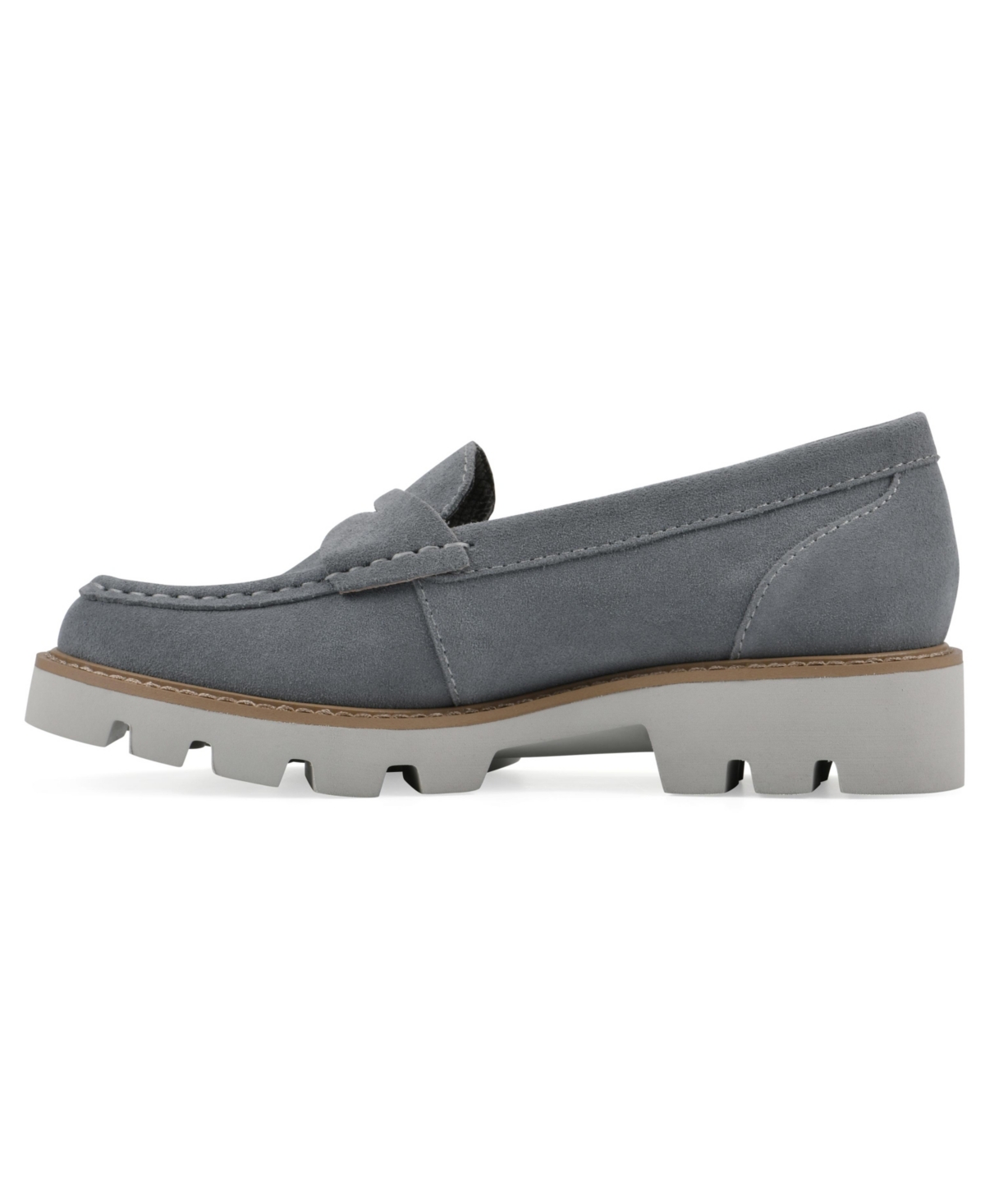 White Mountain Women's Gunner Lug Sole Loafers