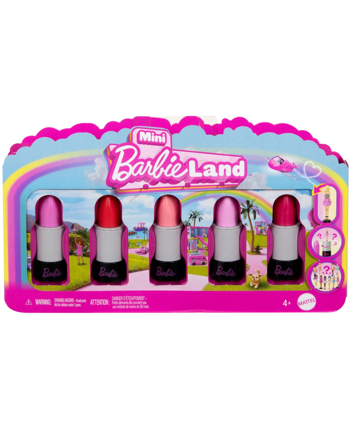 BARBIE MINI BARBIELAND 5-PACK FASHIONISTAS DOLLS 