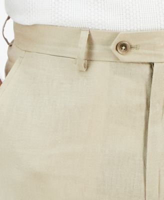 Men's Modern-Fit Linen Dress Pants