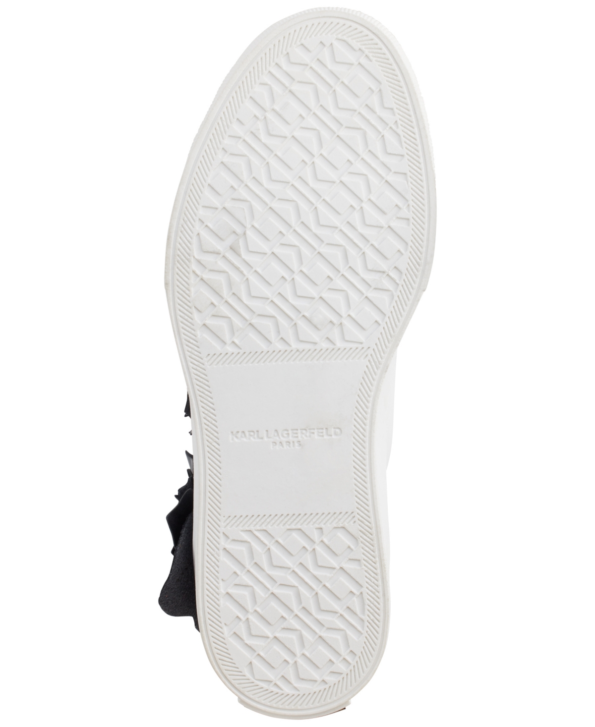 Karl Lagerfeld Paris Women's Georgia Lace-Up Embellished Sneakers - Black