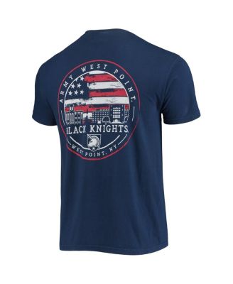 Men's Navy Army Black Knights Campus Americana T-Shirt