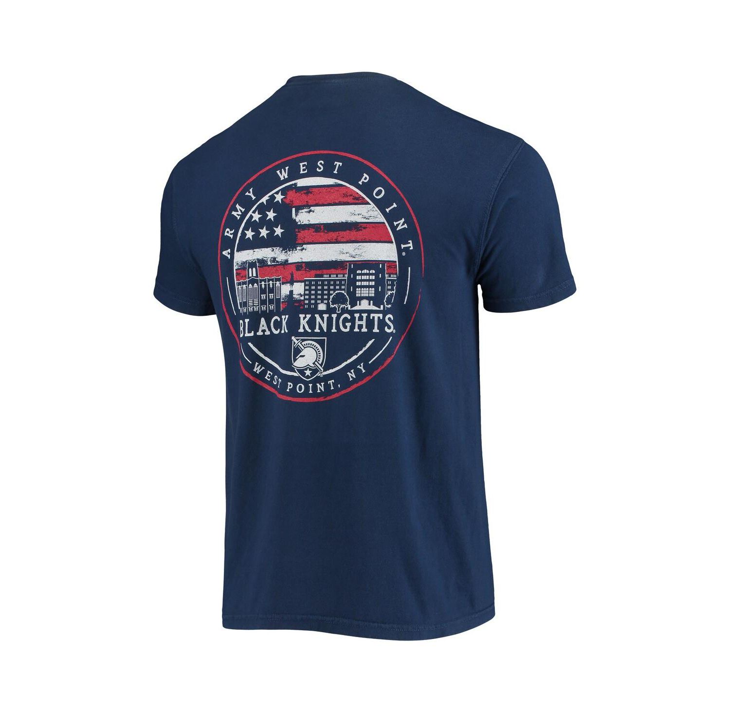Men's Navy Army Black Knights Campus Americana T-Shirt