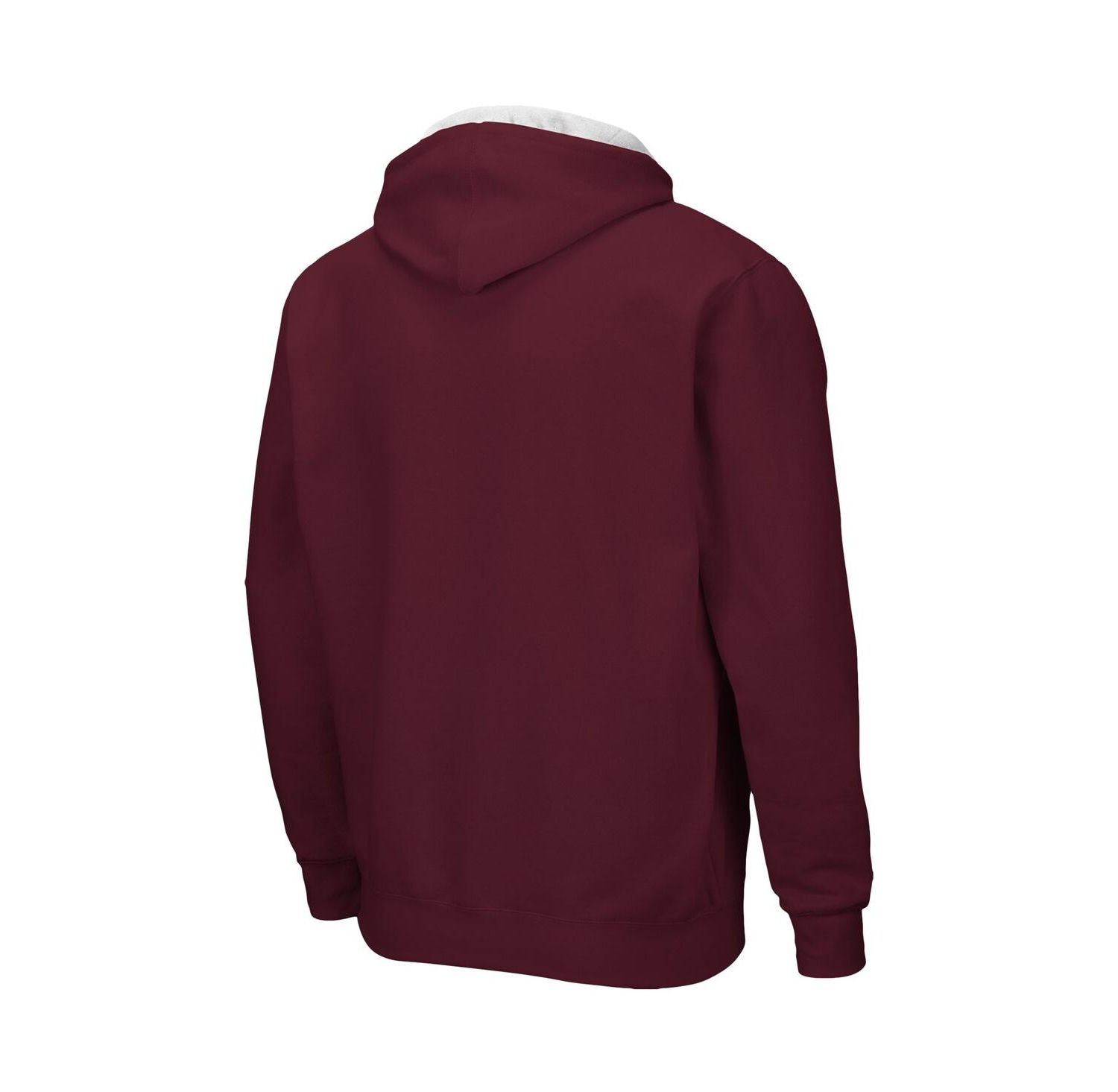 Men's Maroon Mississippi State Bulldogs Arch Logo 3.0 Full-Zip Hoodie