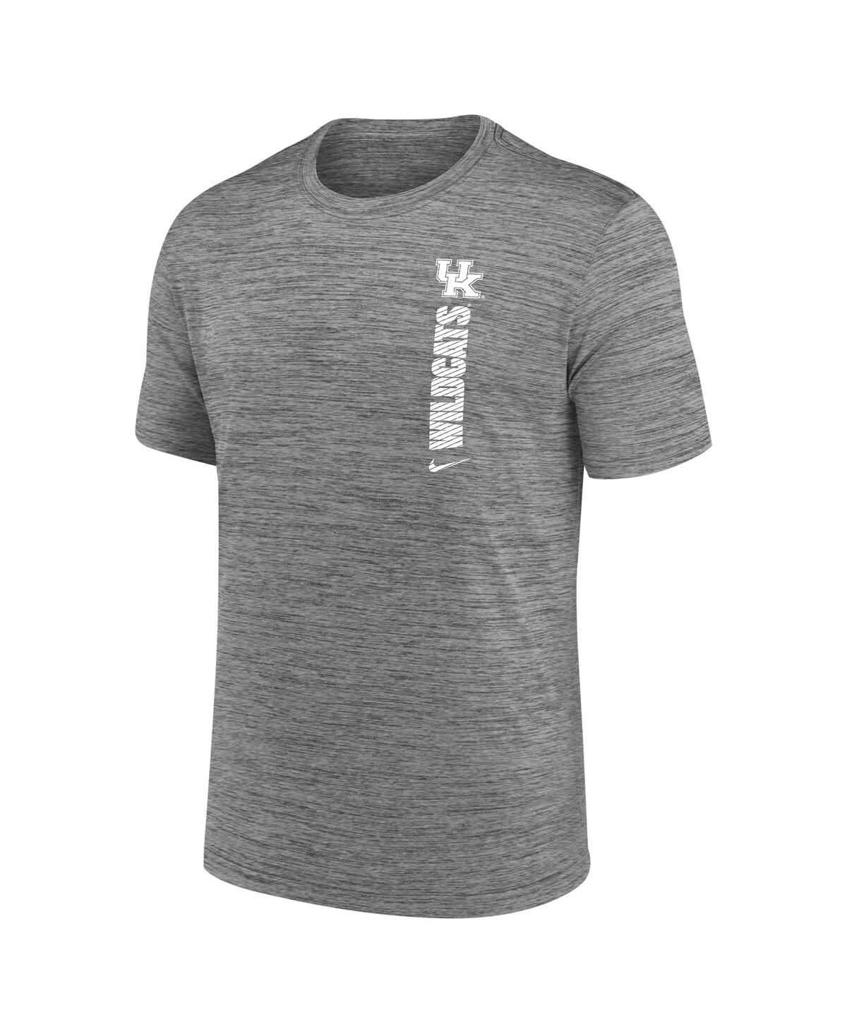 Nike Big Boys And Girls Gray Kentucky Wildcats Velocity T-shirt In Gray