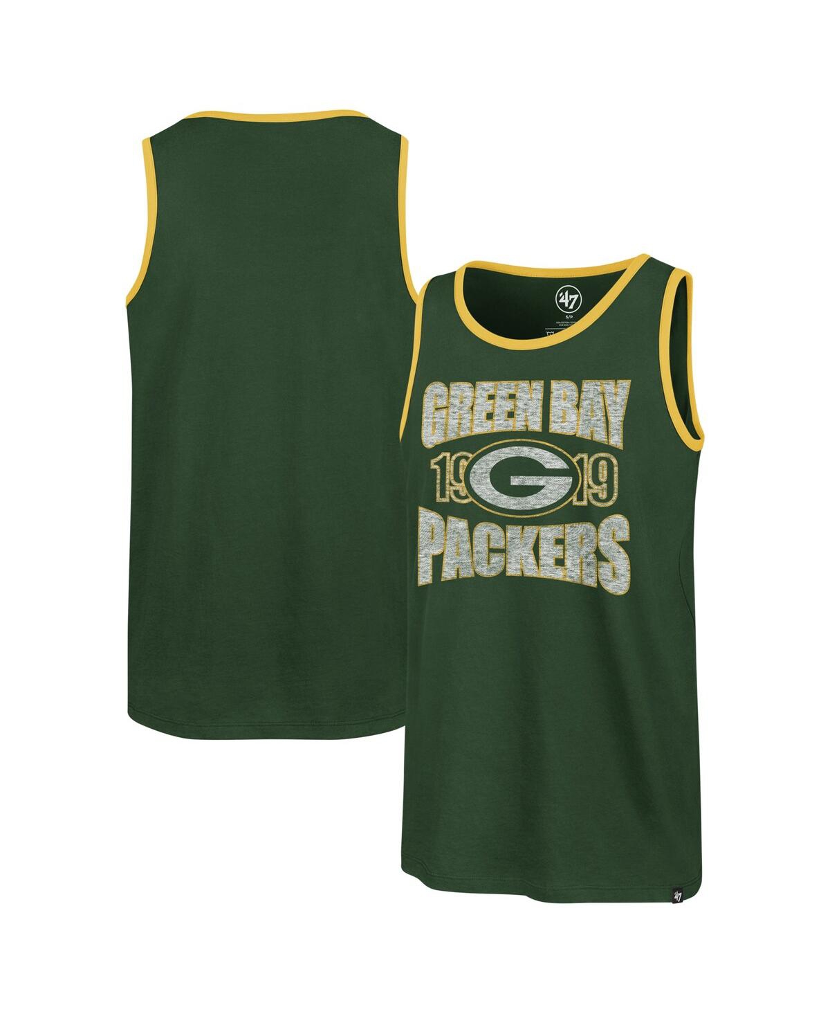 Men's Green Green Bay Packers Upload Franklin Tank Top - Green