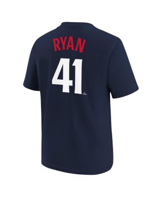 Big Boys and Girls Joe Ryan Navy Minnesota Twins Name Number T-Shirt