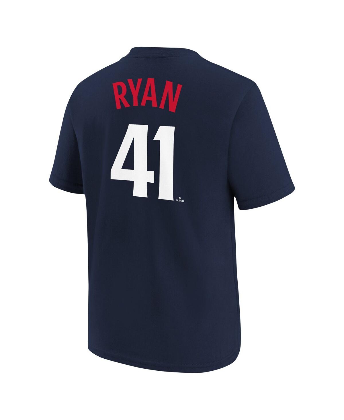 Nike Big Boys and Girls Joe RyanMinnesota Twins Name Number T-Shirt - Navy