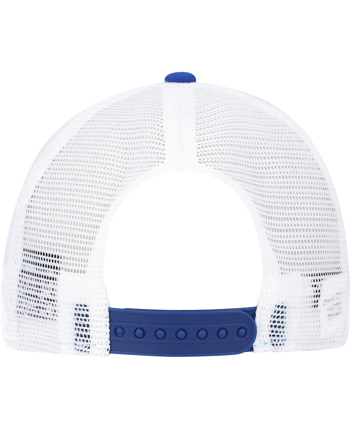 New Era Big Boys And Girls Royal New York Giants Tear 9fifty Snapback Hat In Royal,white