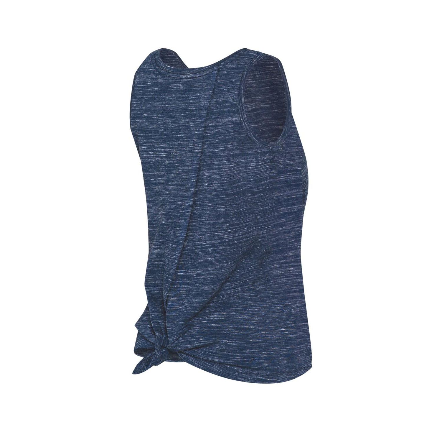 Women's Navy Houston Astros Space-Dye Active Tank Top