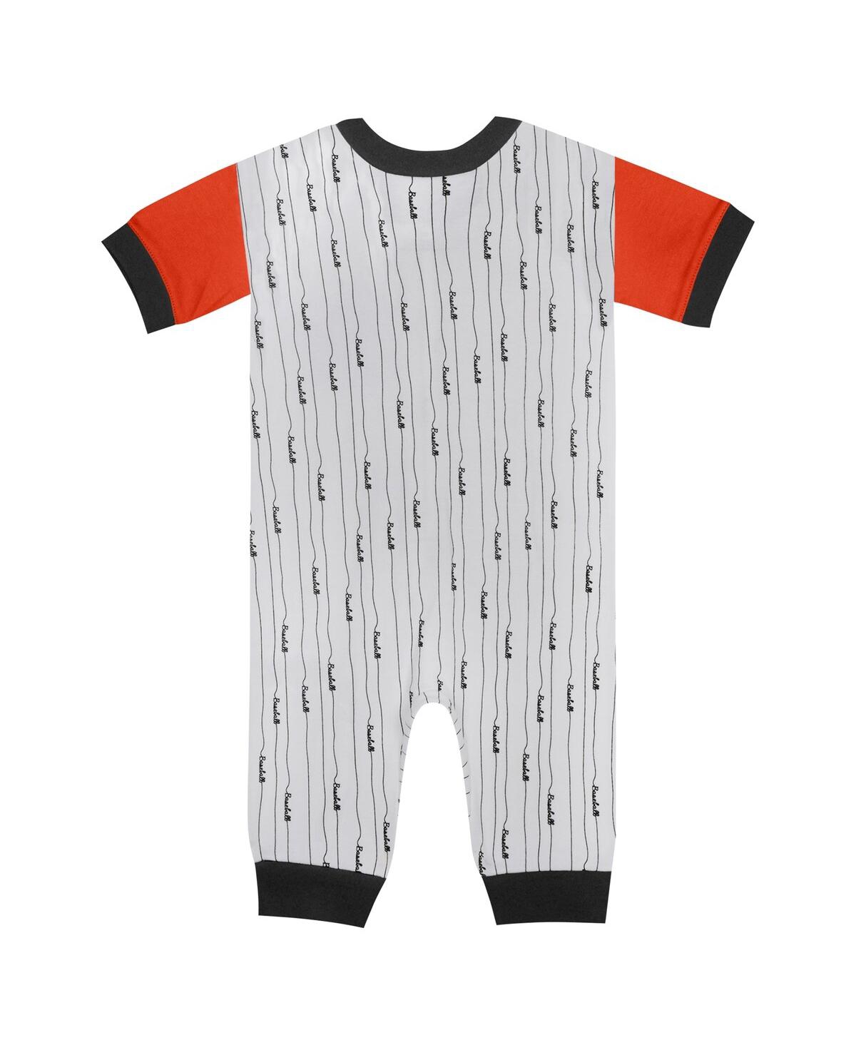 Outerstuff Baby Boys And Girls White San Francisco Giants Logo Best Series Full-snap Jumper In White