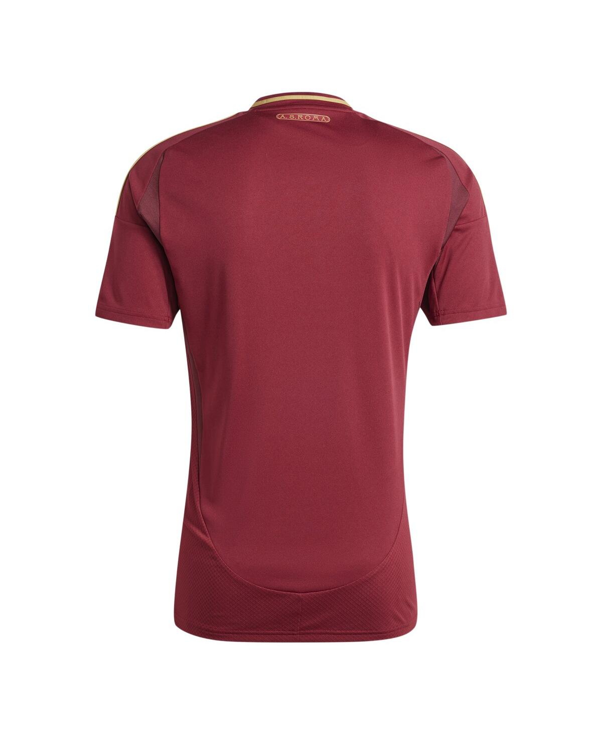 Adidas Men'sAs Roma 2024/25 Home Replica Jersey - Burgundy