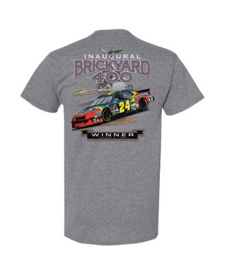 Men's Heather Charcoal Jeff Gordon 1994 Indy Brickyard 400 Winner T-Shirt