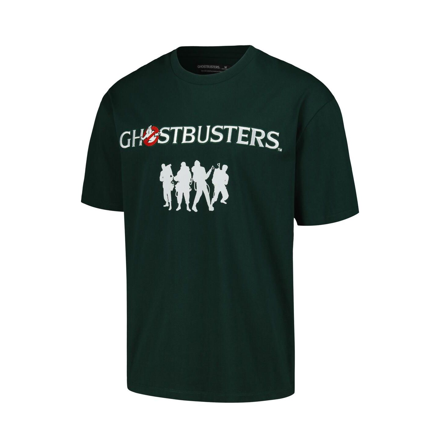 Футболка Freeze Max Green Ghostbusters Scared of No Ghosts Dropped Shoulder — фото 3