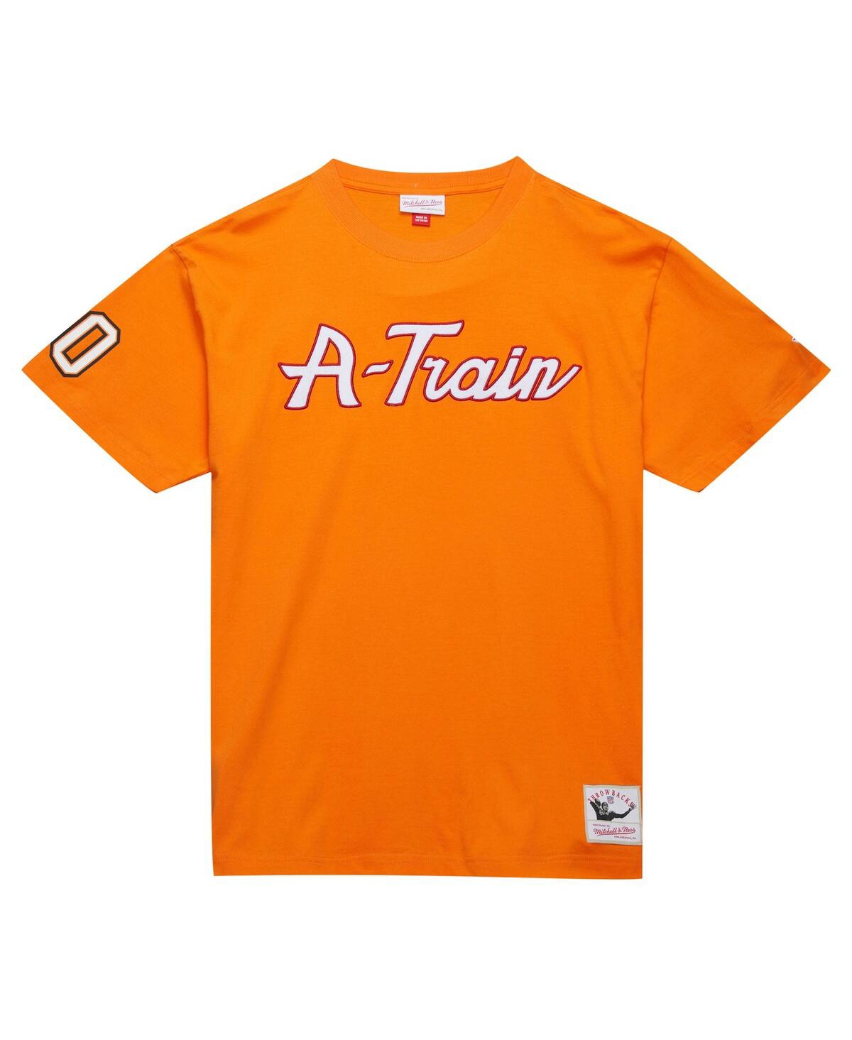 Mitchell & Ness Men's Mike AlstottTampa Bay Buccaneers Retired Player Nickname T-Shirt - Orange