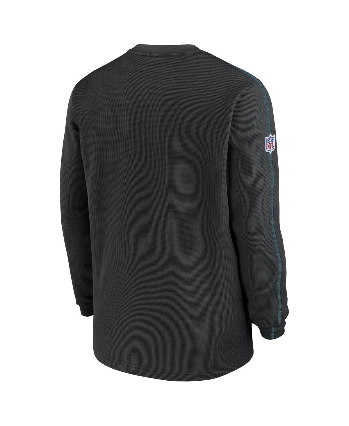 Nike Men'sJacksonville Jaguars Throwback Alternate Logo Coach Long Sleeve Top - Black