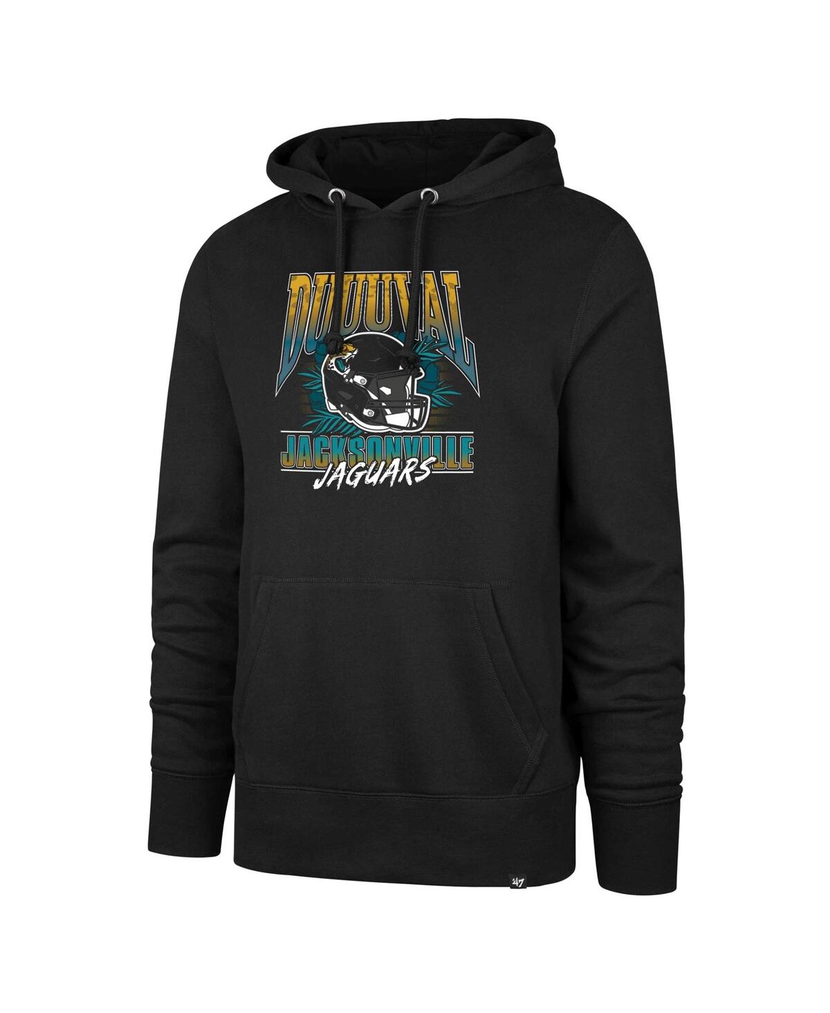 Shop 47 Brand Men's Black Jacksonville Jaguars Regional Headline Pullover Hoodie
