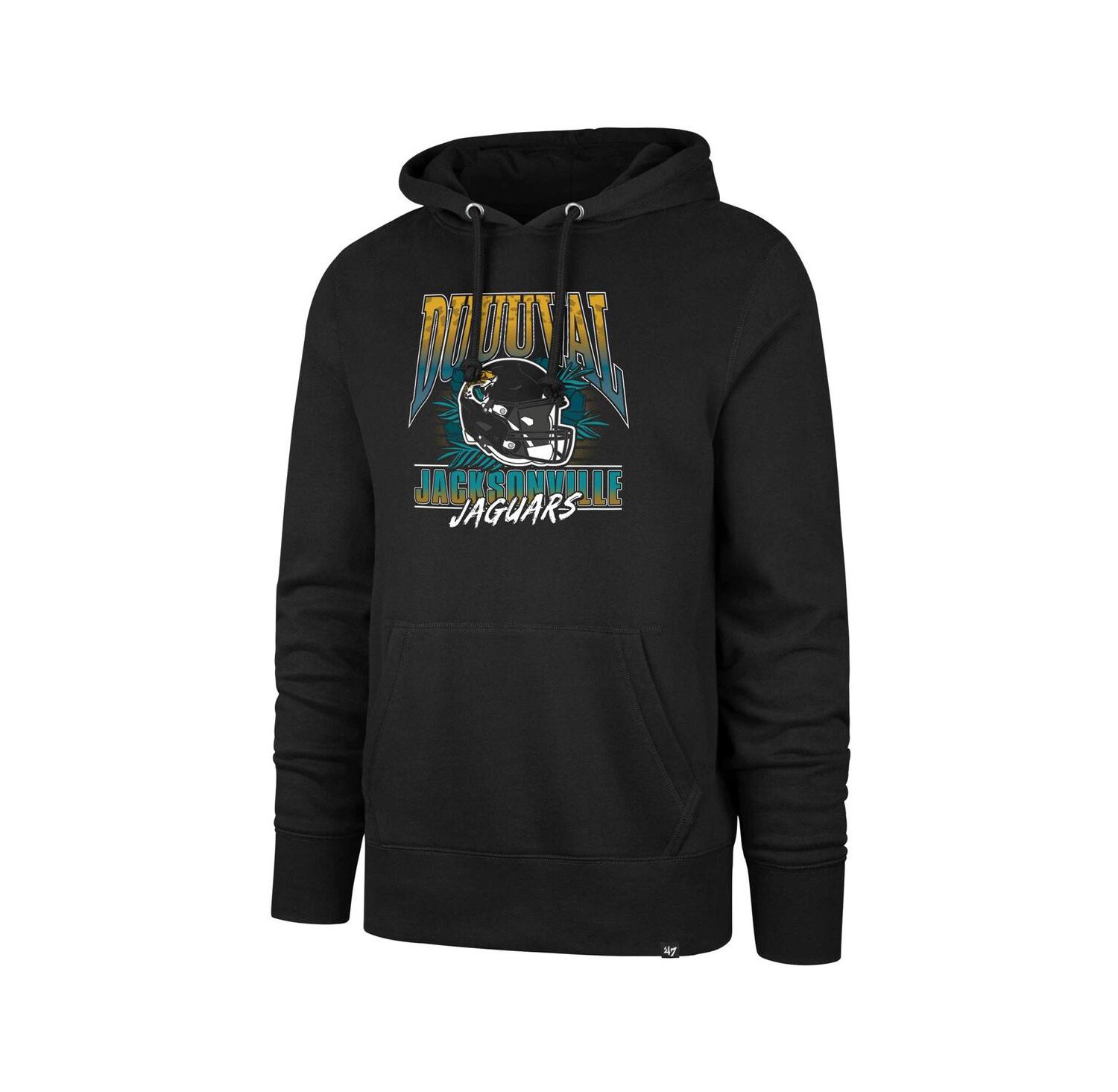 Men's Black Jacksonville Jaguars Regional Headline Pullover Hoodie