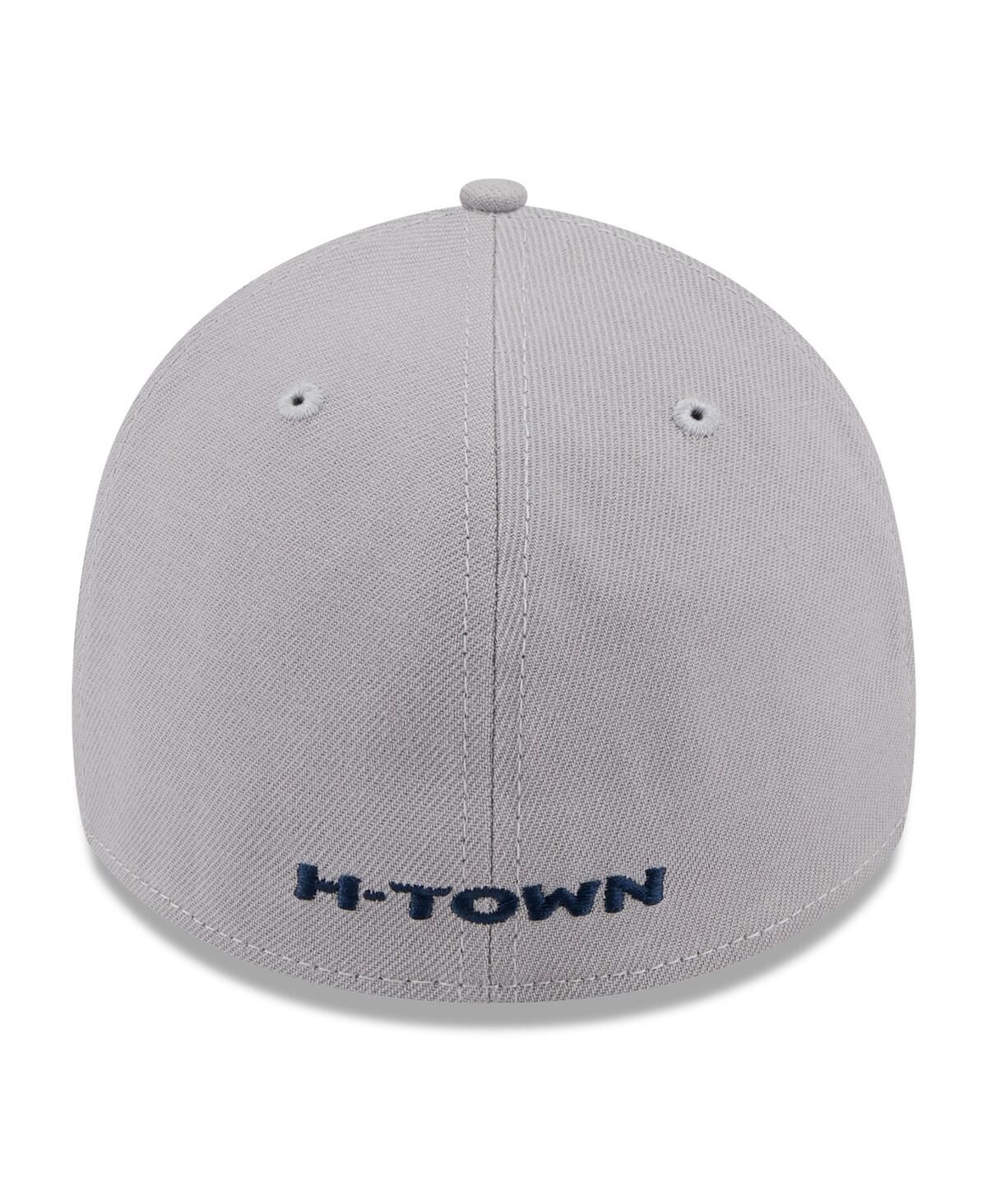 New Era Men'sHouston Texans Standard 39THIRTY Flex Hat - Gray