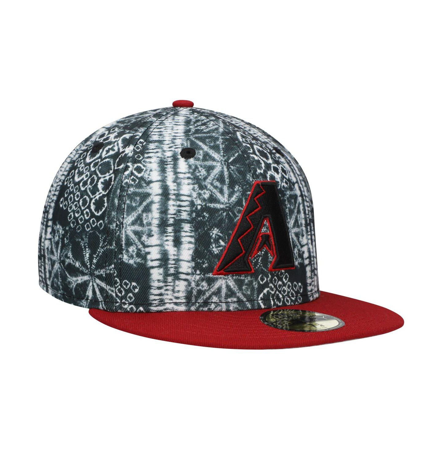 Мужская кепка New Era Black Arizona Diamondbacks Sands 59FIFTY Fitted Hat — фото 4