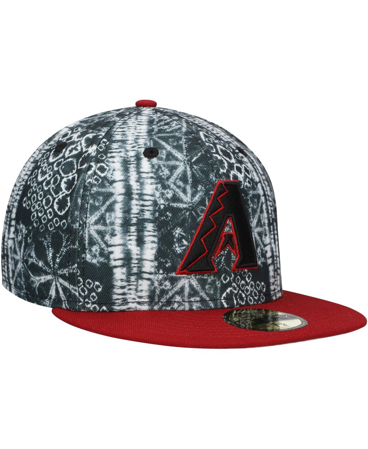 New Era Men'sArizona Diamondbacks Sands 59FIFTY Fitted Hat - Black
