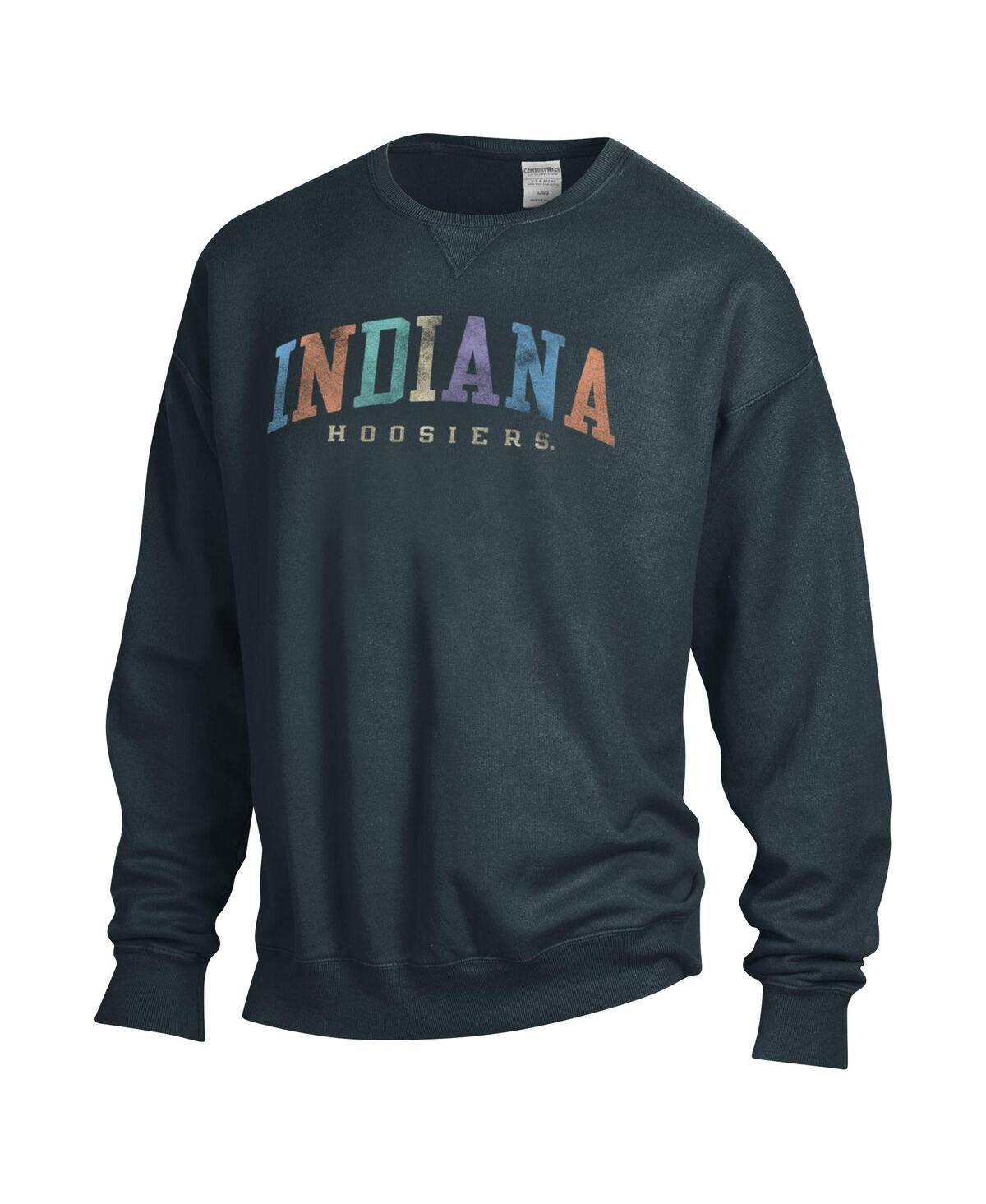Shop Comfortwash Men's And Women's Gray Indiana Hoosiers Oversized Pullover Sweatshirt