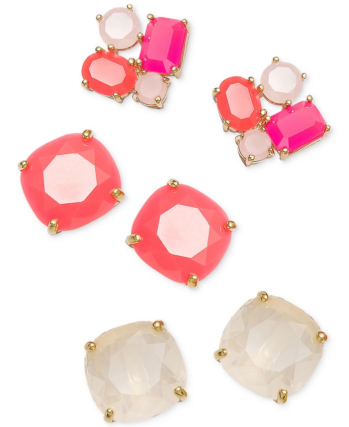 kate spade new york Square Stud Earrings Macy's