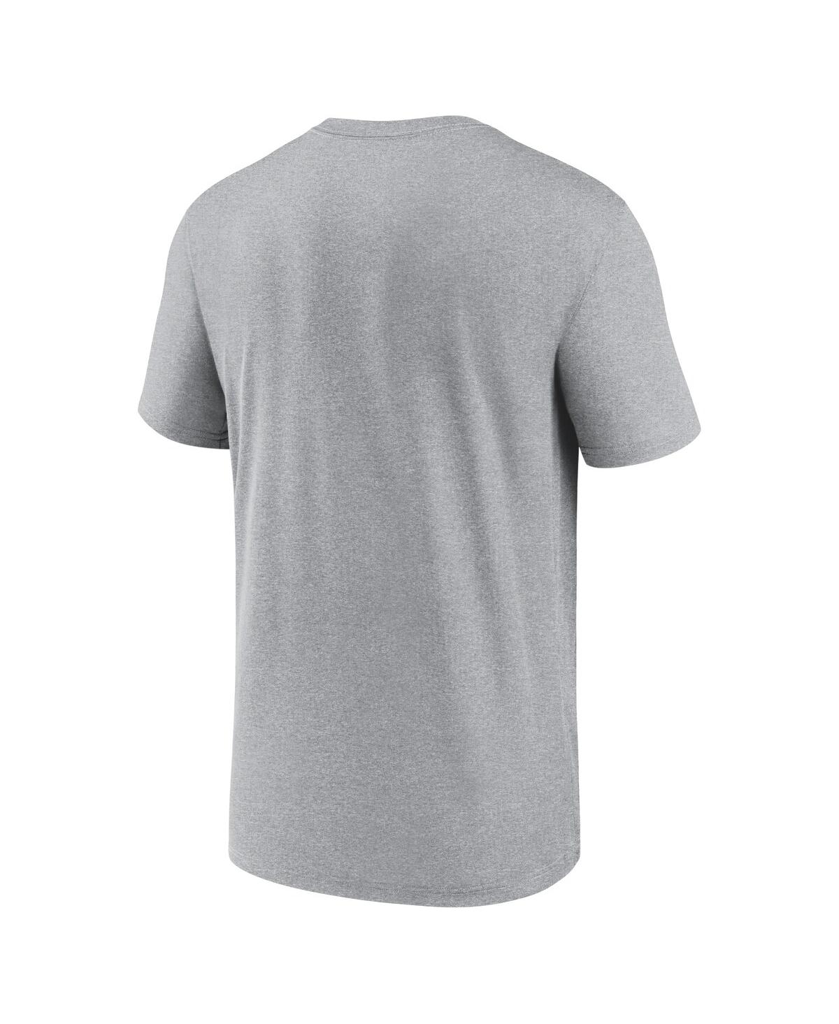 Nike Men'sKansas City Chiefs 2024 Nfl Training Camp Legend Performance T-Shirt - Heather Gray